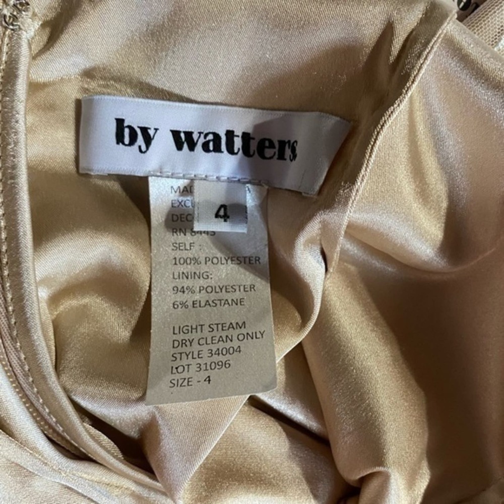 Watters Meyer Wedding Dress Ivory Blush‎ NWT Size 4 - Picture 9 of 10